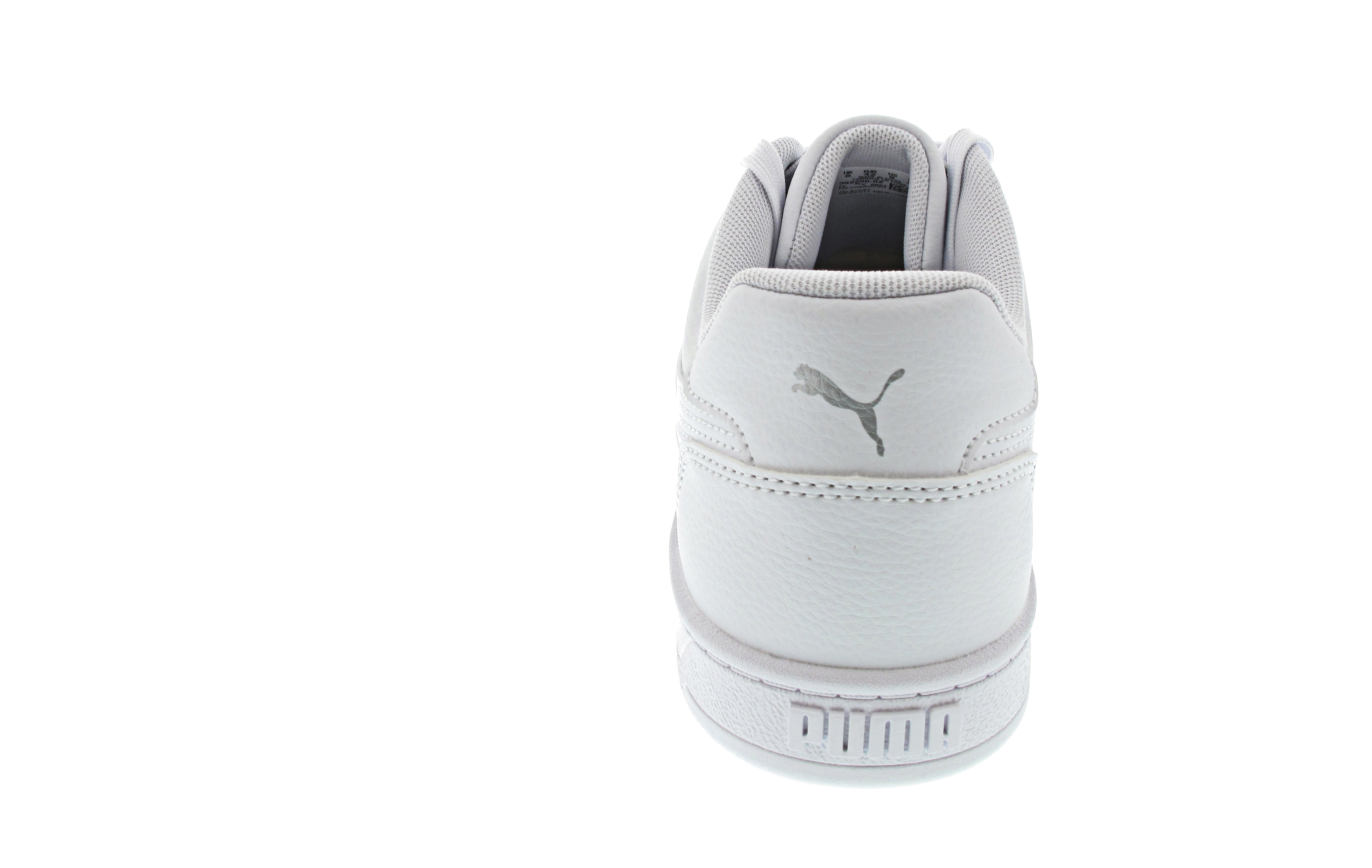 Puma white-silver