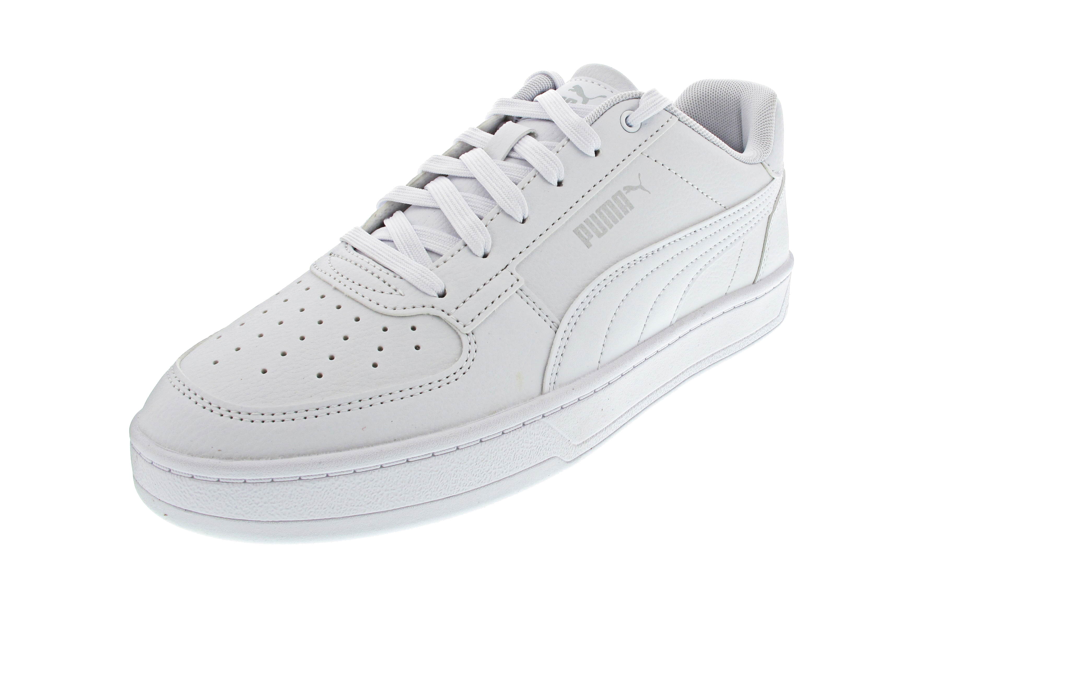 Puma white-silver