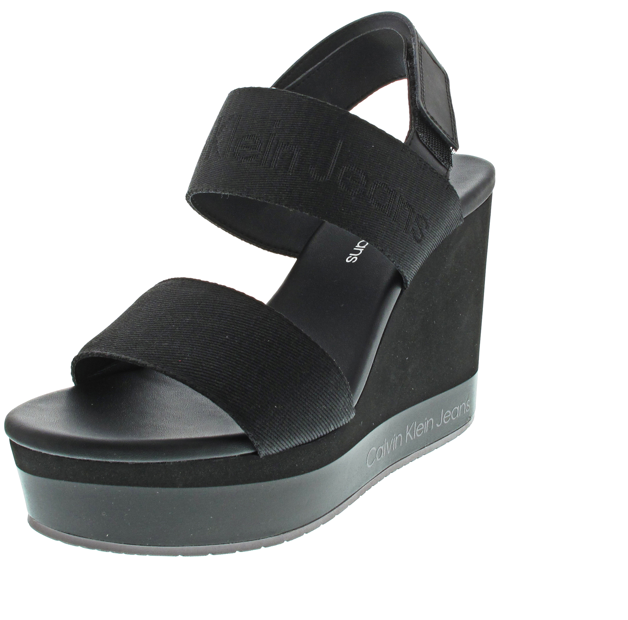 Calvin Klein Wedge Sandal Webbing IN M